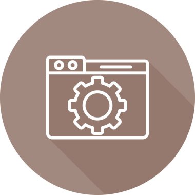 Kamera. Web simgesi basit illüstrasyon