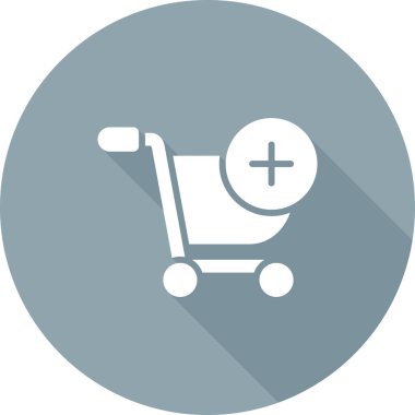 Alışveriş arabasının vektör çizimi