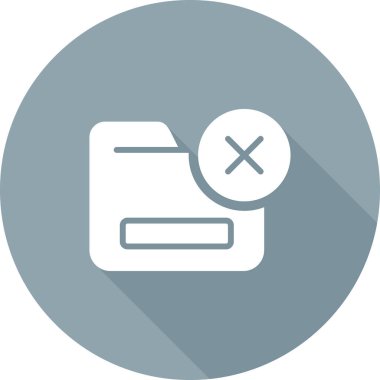 Silmek dosya vektör simgesi