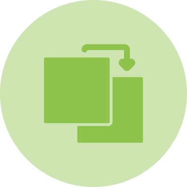 Dizin Vektörü Kabartma Simgesi Tasarımı