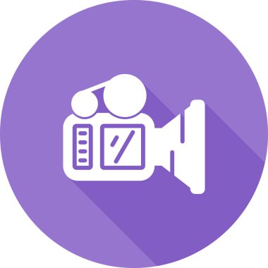 Sinema simgesinin vektör illüstrasyonu