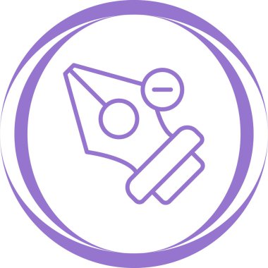 Modern simgenin vektör illüstrasyonu