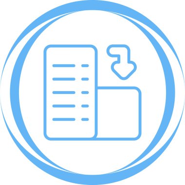 Kontrol listesi simgesi vektör illüstrasyonu