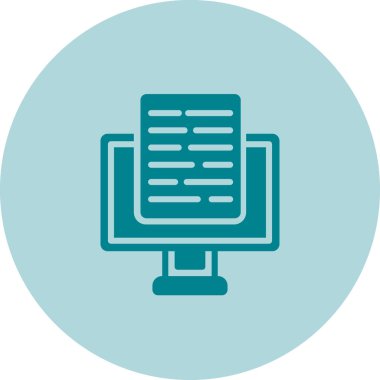 modern simge vektör illüstrasyonu