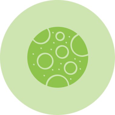 Modern b 'nin vektör illüstrasyonunda yiyecek ikonu yok