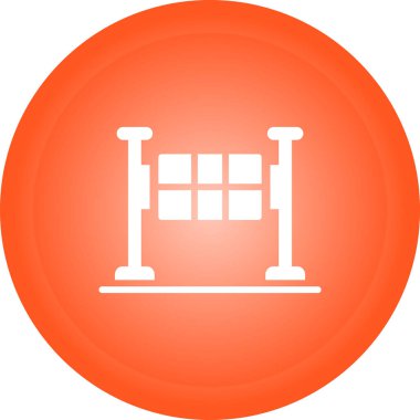 Modern b 'nin vektör illüstrasyonu eksik simgesi