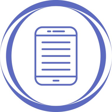 cep telefonu simgesi vektör çizimi