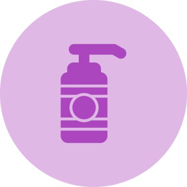 Modern sabun simgesinin vektör illüstrasyonu