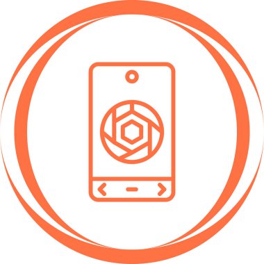 hareket eden telefon vektör çizim