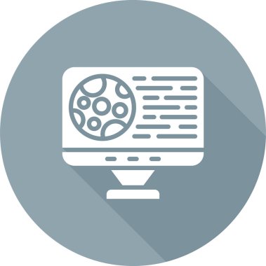 Vektör illüstrasyonu, seo modern simge