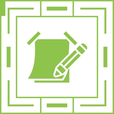 vektör mikroskobu simgesi, web tasarımı