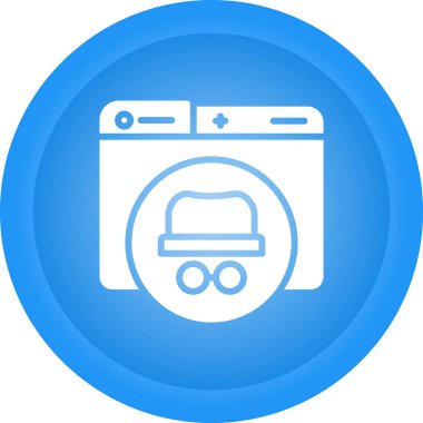 çamaşırhane ikonu vektör illüstrasyonu