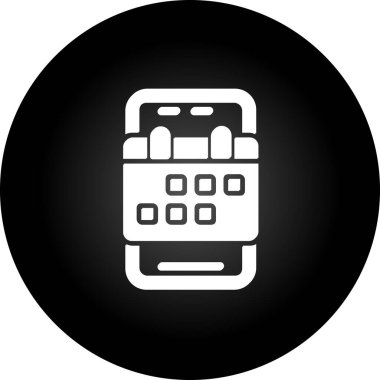 hesap makinesi simgesi vektör illüstrasyonu