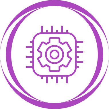 dişli simgesi vektör illüstrasyonu