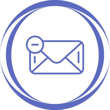 E- postanın vektör illüstrasyonu