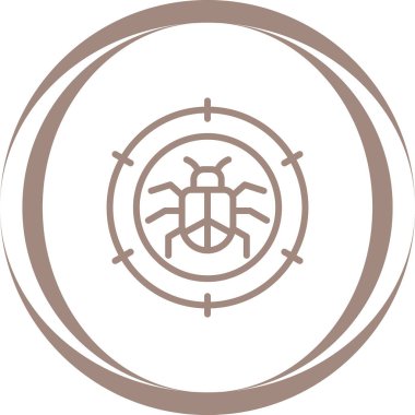 Modern bir simgenin vektör illüstrasyonu