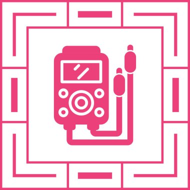 Simge vektör çizim gaz sobası