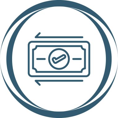 Kredi kartı yuvarlanmış vektör simgesi