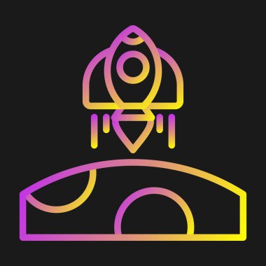 Vektör illüstrasyonu, simge ögesi arkaplanı