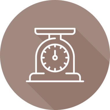 Saat simgesi vektör illüstrasyonu