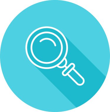 Arama simgesi vektör illüstrasyonu