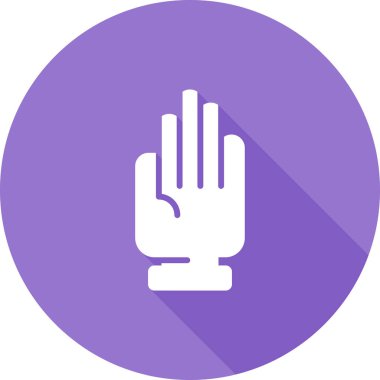 el simgesi vektör illüstrasyonu