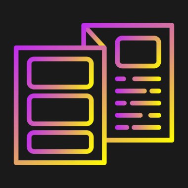 dizin simgesi vektör illüstrasyonu