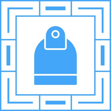 Modern b 'nin vektör illüstrasyonu eksik simgesi