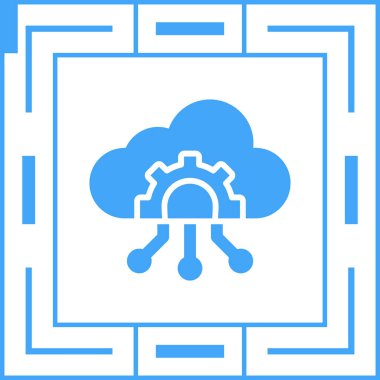 Hesaplanıyor. Web simgesi basit illüstrasyon