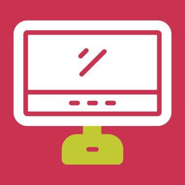 bilgisayar simgesi, vektör illüstrasyonu