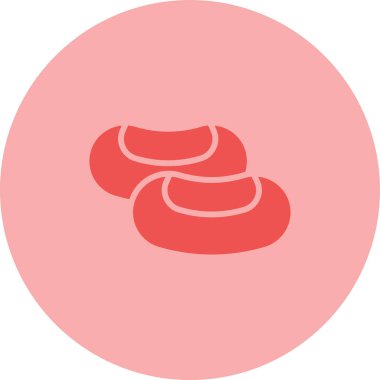 Gıda simgesinin vektör illüstrasyonu