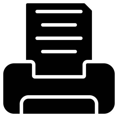 belge simgesi vektör illüstrasyonu