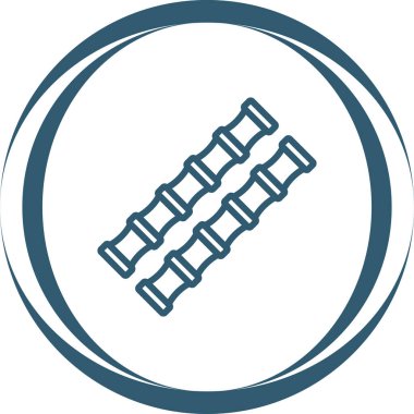 Modern simgenin vektör illüstrasyonu