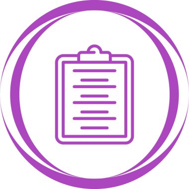 Pano simgesinin vektör illüstrasyonu