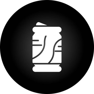 Siyah ve beyaz simgesinin vektör illüstrasyonu