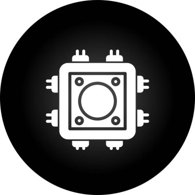 seo modern simgesinin vektör illüstrasyonu