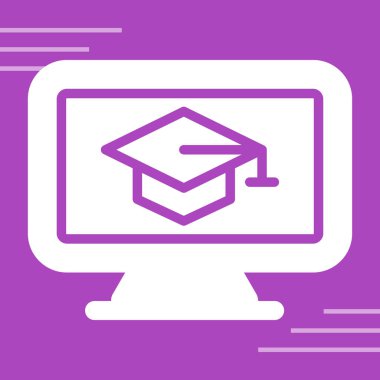 Bilgisayar web simge vektör çizim