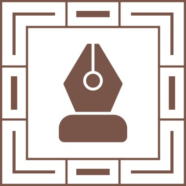 Modern simgenin vektör illüstrasyonu