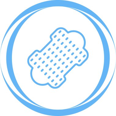 Bulut. Web simgesi basit tasarım