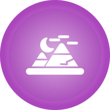 Modern simgenin vektör illüstrasyonu