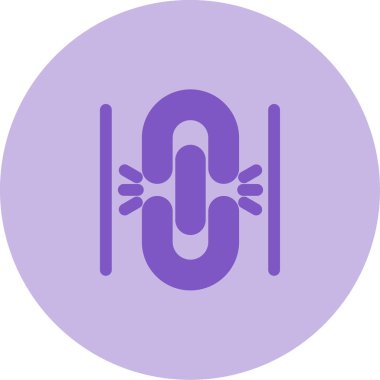 Kişisel simgenin illüstrasyon vektör simgesi