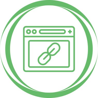 Tarayıcı Vektörü Şekil Simgesi Tasarımı