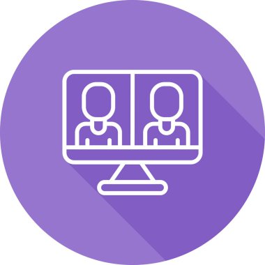 seo modern simgesinin vektör illüstrasyonu