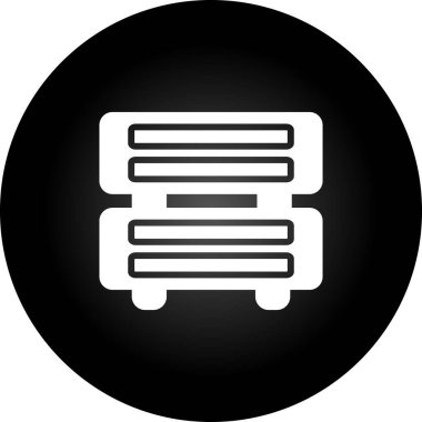 Kitap simgesinin vektör illüstrasyonu