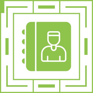 Kart. Web simgesi basit illüstrasyon