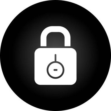 ikon vektör illüstrasyonunu kilitle