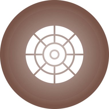 Beyaz bir plakanın arka planının vektör illüstrasyonu