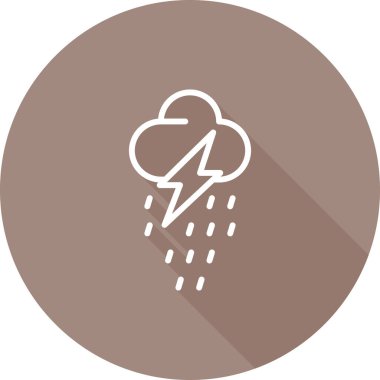 illustration of storm icon