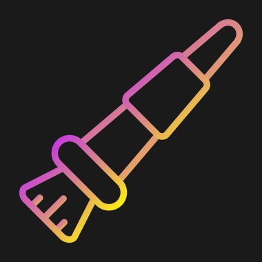 bir karikatür tıbbi termometre soğuk gradyan çizgi çizim