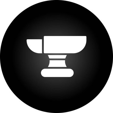 İzole edilmiş bir siyah beyaz bardak simgesi